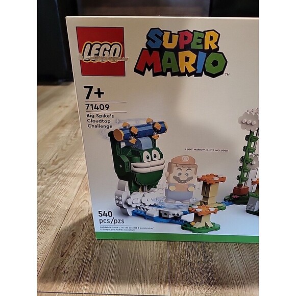 LEGO Super Mario Big Spike’s Cloudtop Challenge Expansion Set 71409 New Sealed - Picture 2 of 4
